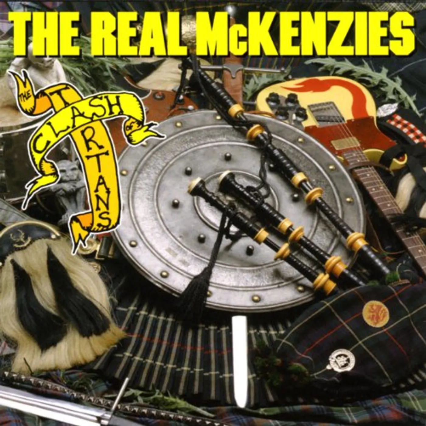 The Real McKenzies Clash Of The Tartans Vinyl Record