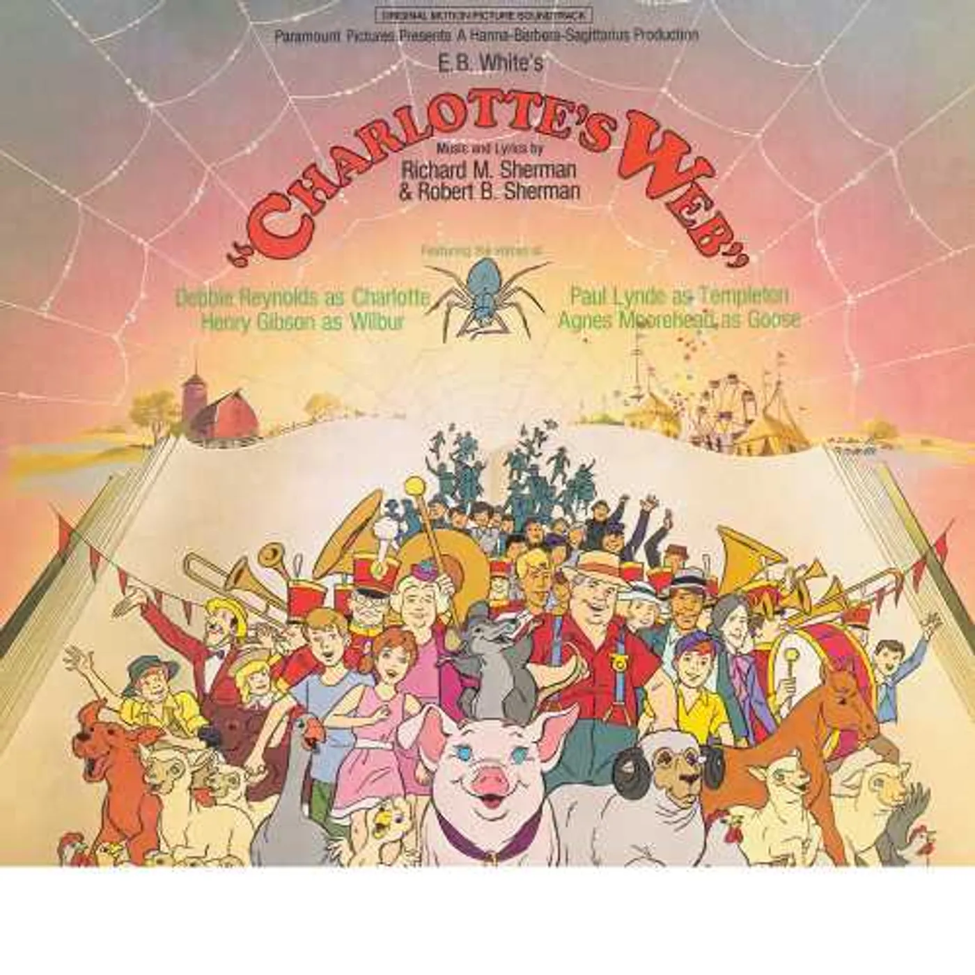 Charlotte's Web O.S.T. CHARLOTTE'S WEB / Original Soundtrack Vinyl Record