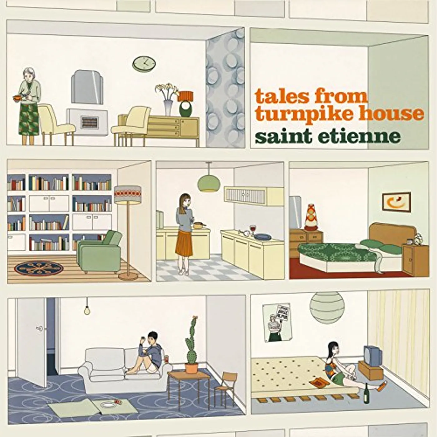 Saint Etienne Tales from Turnpike House Vinyl Record