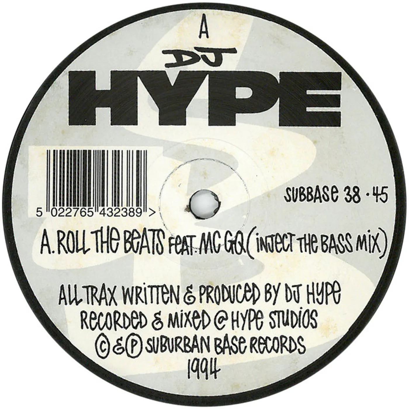 DJ Hype Roll The Beats Vinyl Record