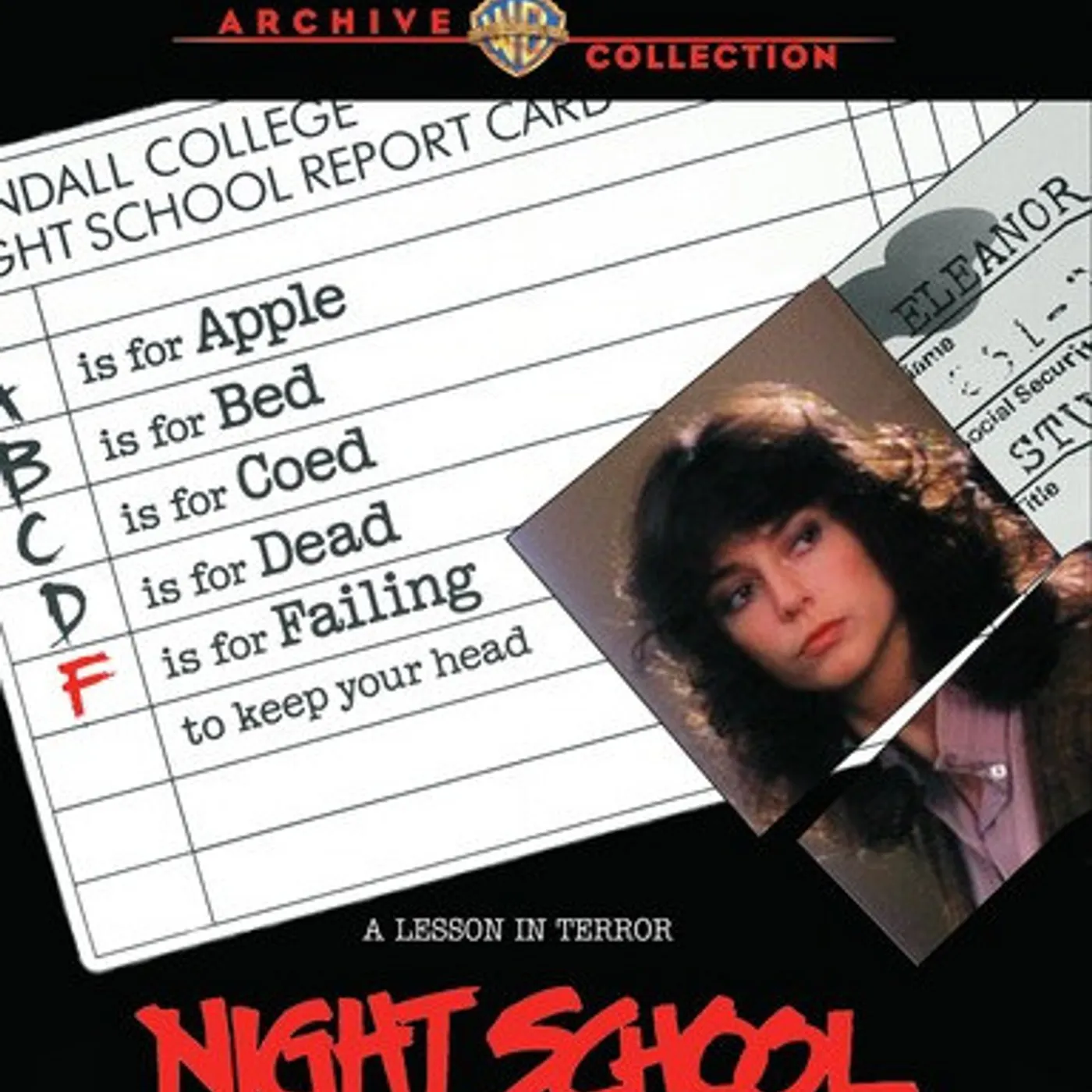 NIGHT SCHOOL (1981) Blu-ray