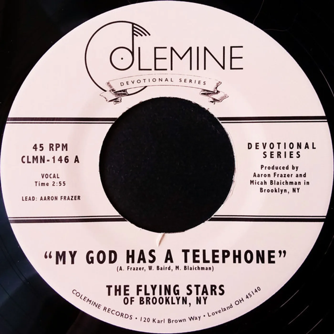 The Flying Stars Of Brooklyn NY MY GOD HAS A TELEPHONE / LIVE ON Vinyl Record