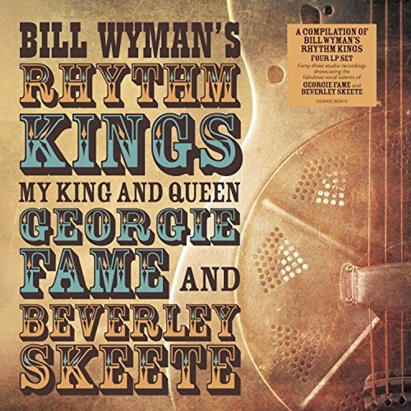 Bill Wyman's Rhythm Kings My King & Queen: Georgie Fame & Beverley Skeete (4LP/Box Set) Vinyl Record