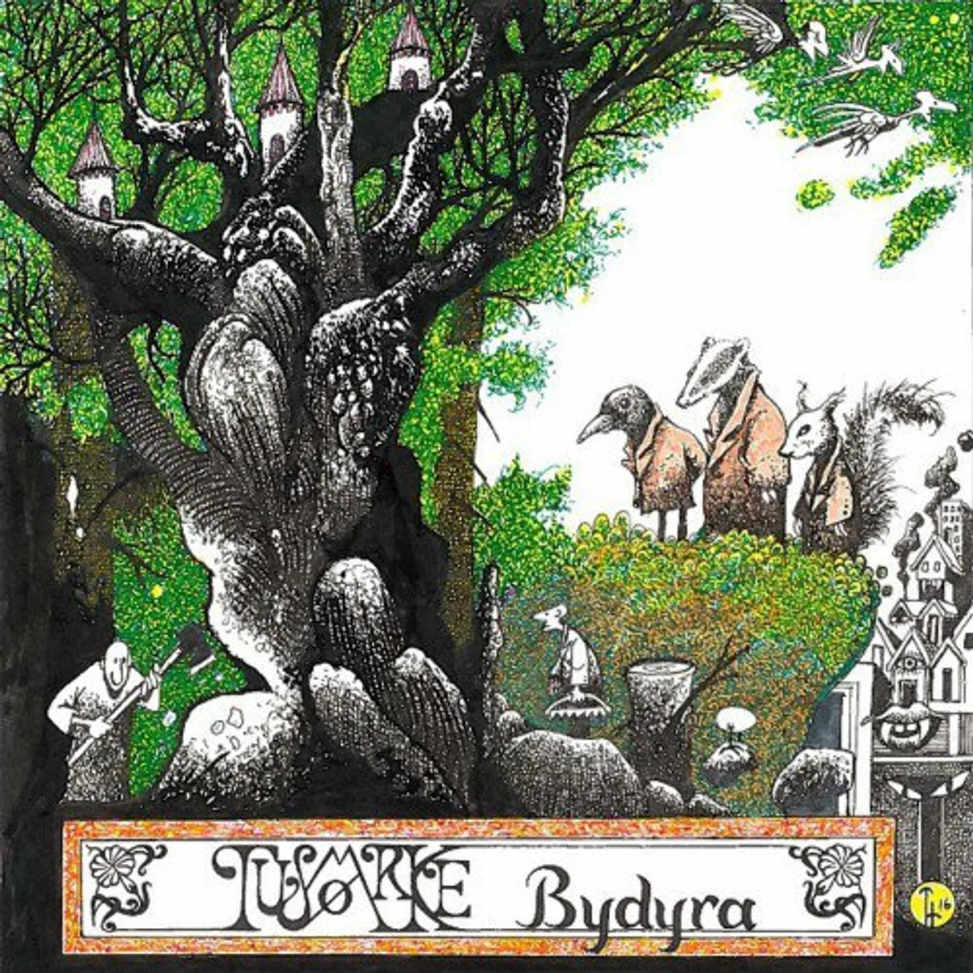Tusmorke  BYDYRA CD