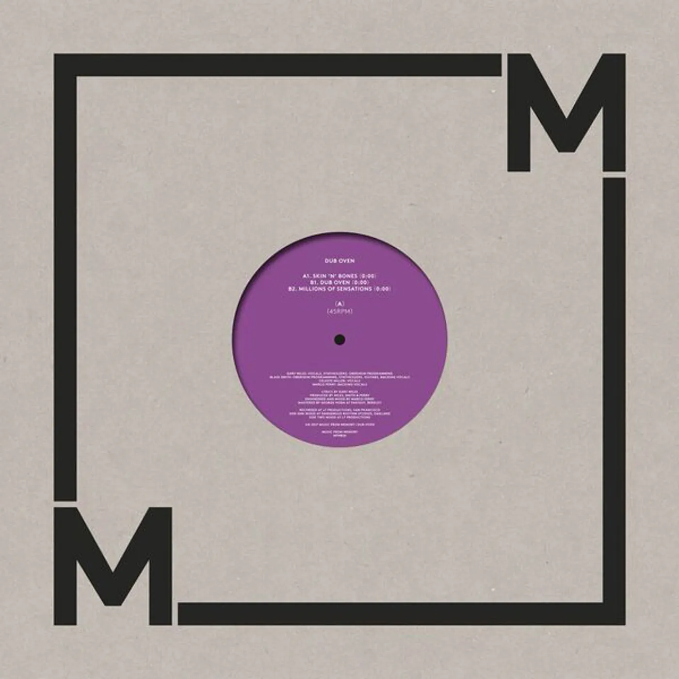 Dub Oven Skin 'N' Bones Vinyl Record