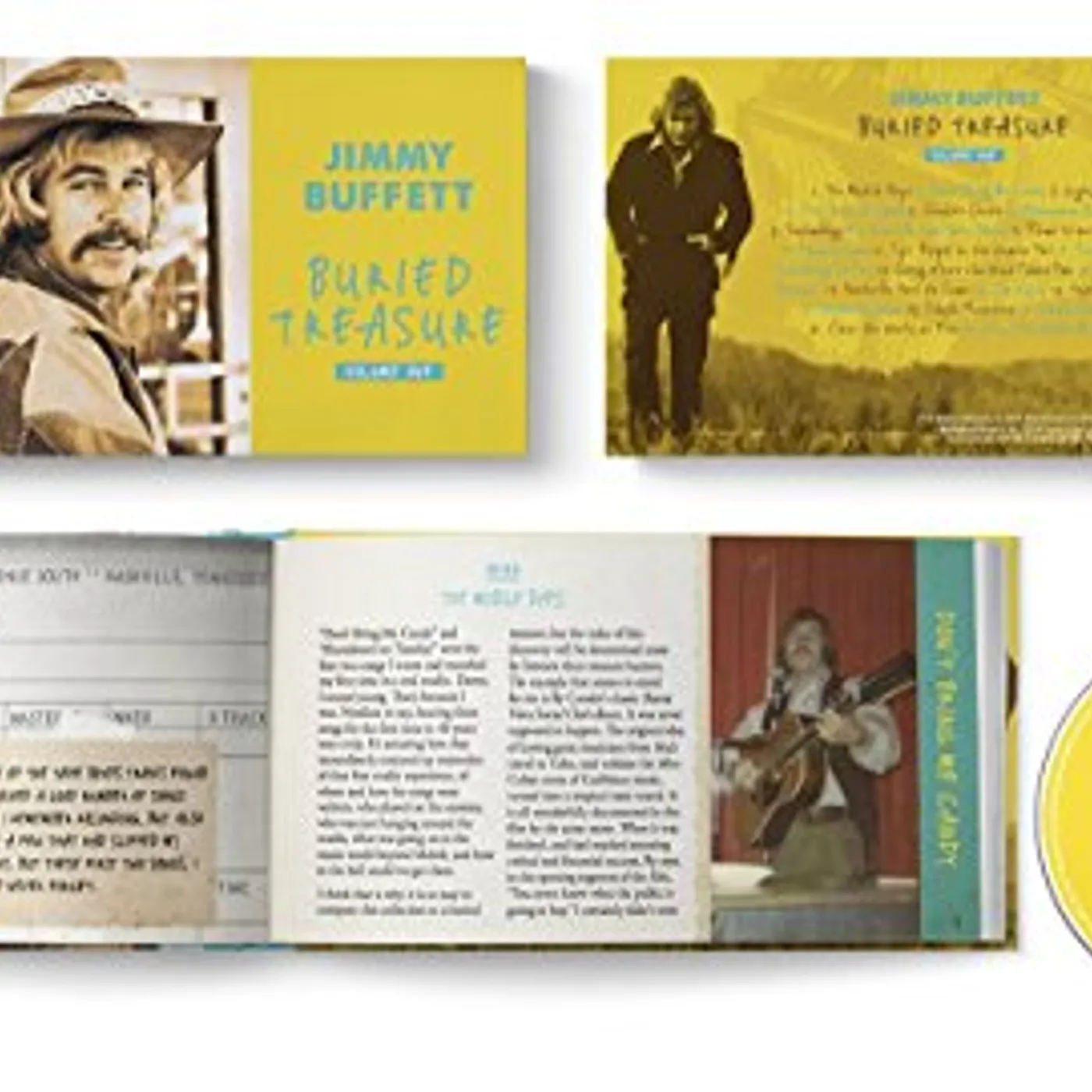 Jimmy Buffett BURIED TREASURE VOL.1 (DELUXE EDITION) (CD/DVD/BOOK) CD