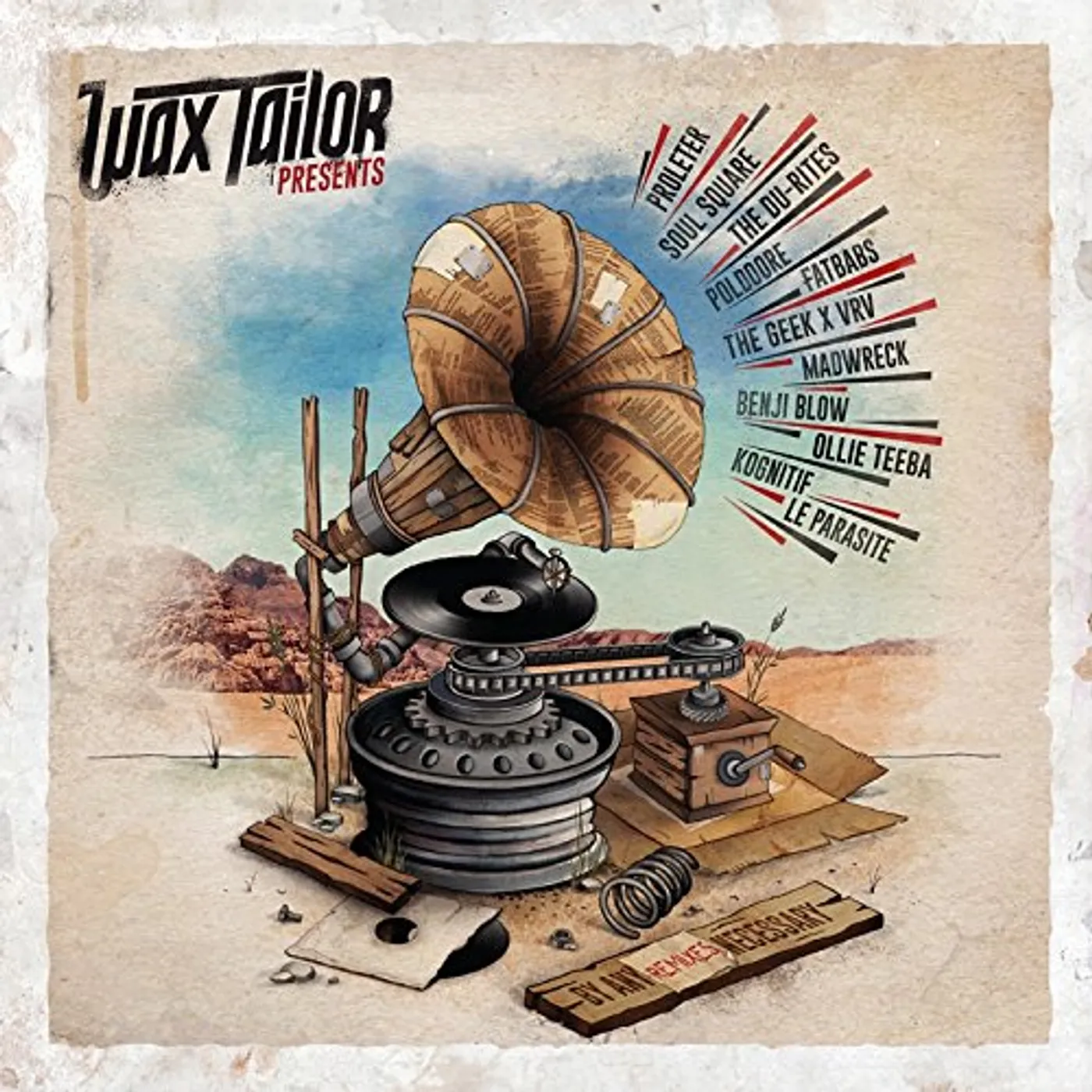 Wax Tailor By Any Remixes Necessary Vinyl Record