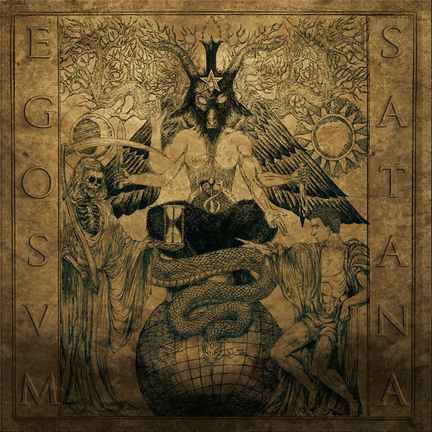 Goat Semen EGO SUM SATANA Vinyl Record