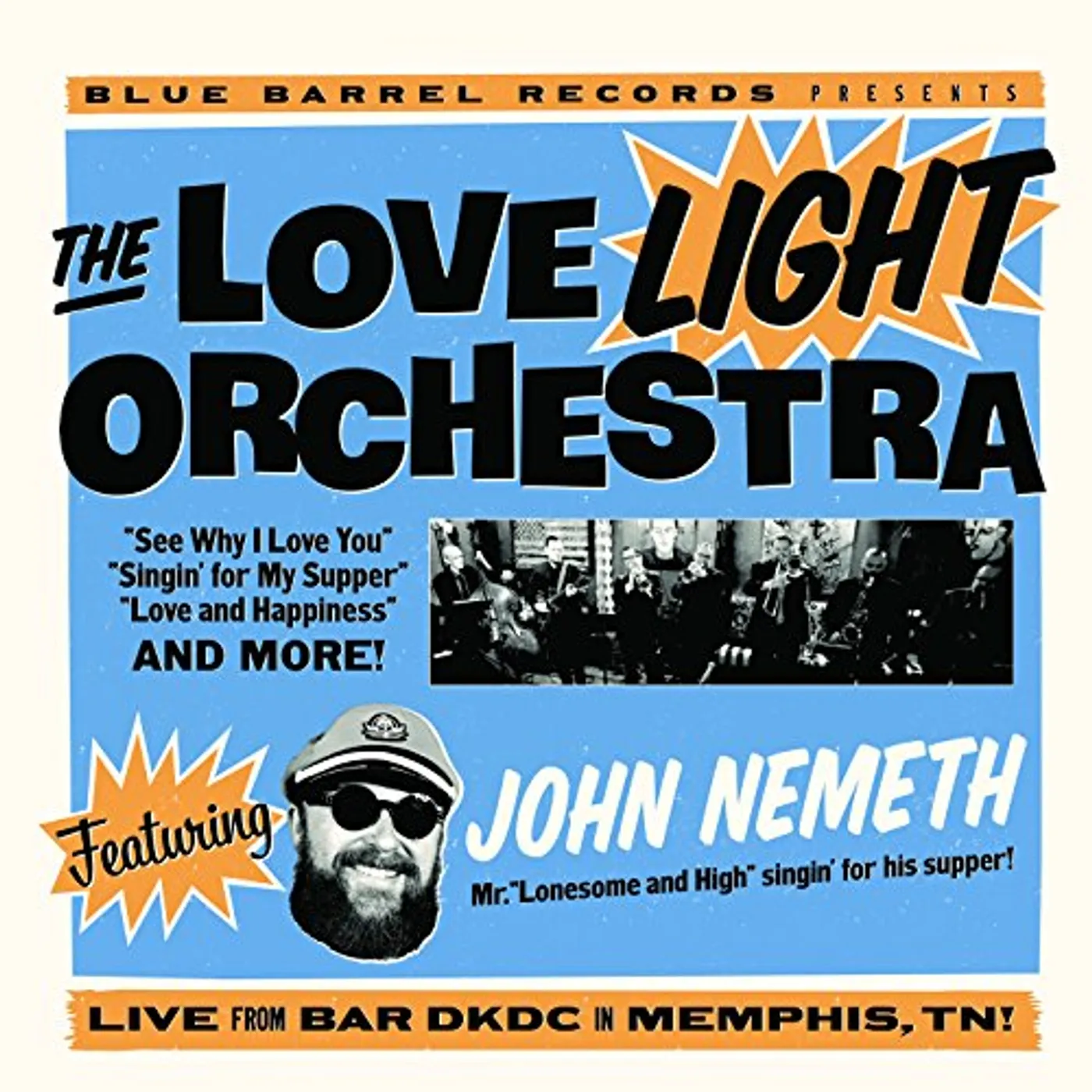 The Love Light Orchestra FEATURING JOHN NEMETH Vinyl Record
