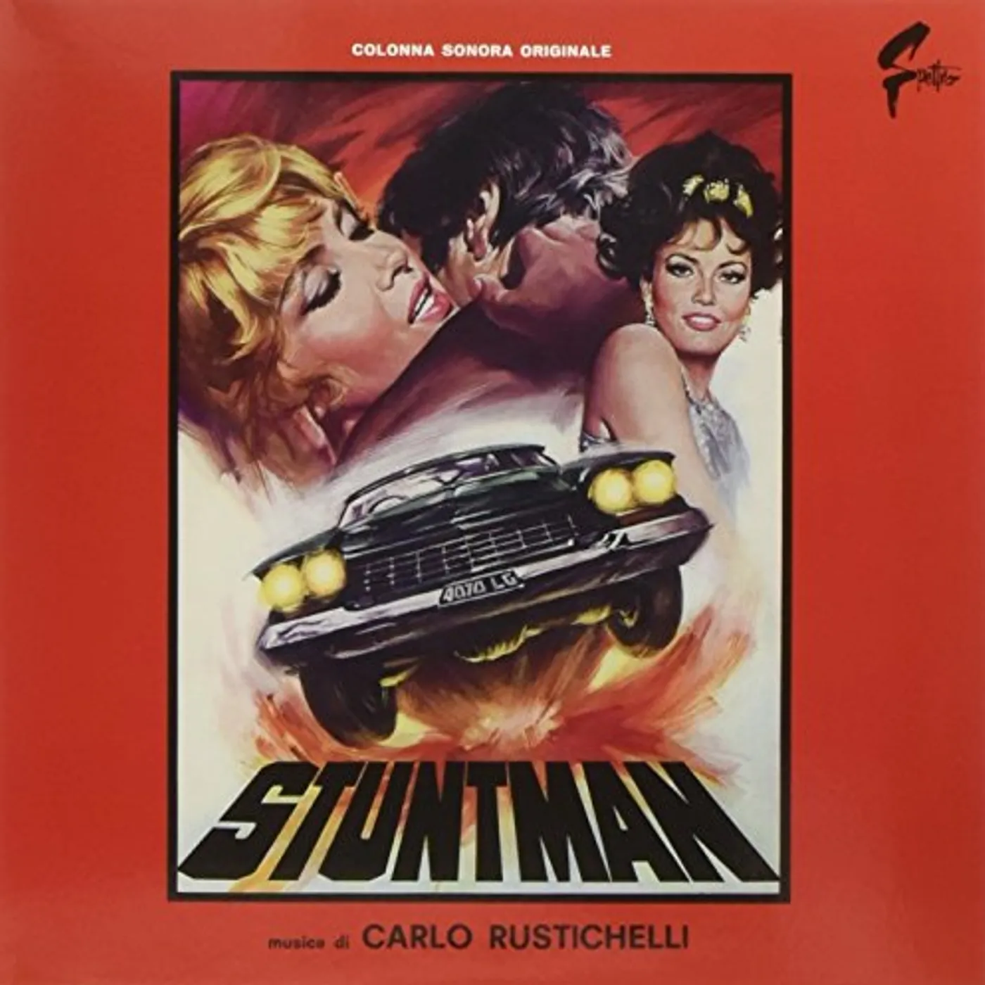 Carlo Rustichelli STUNMAN / Original Soundtrack Vinyl Record