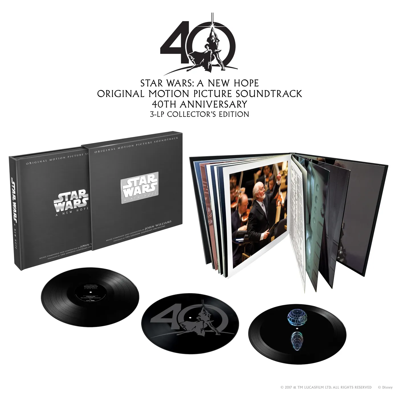 John Williams Star Wars: A New Hope / Original Soundtrack Collectors Edition Vinyl (Box Set)