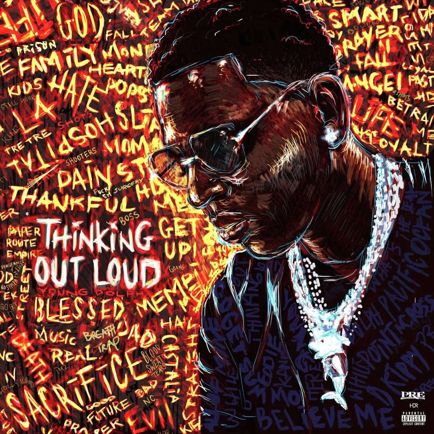 Young Dolph THINKING OUT LOUD CD