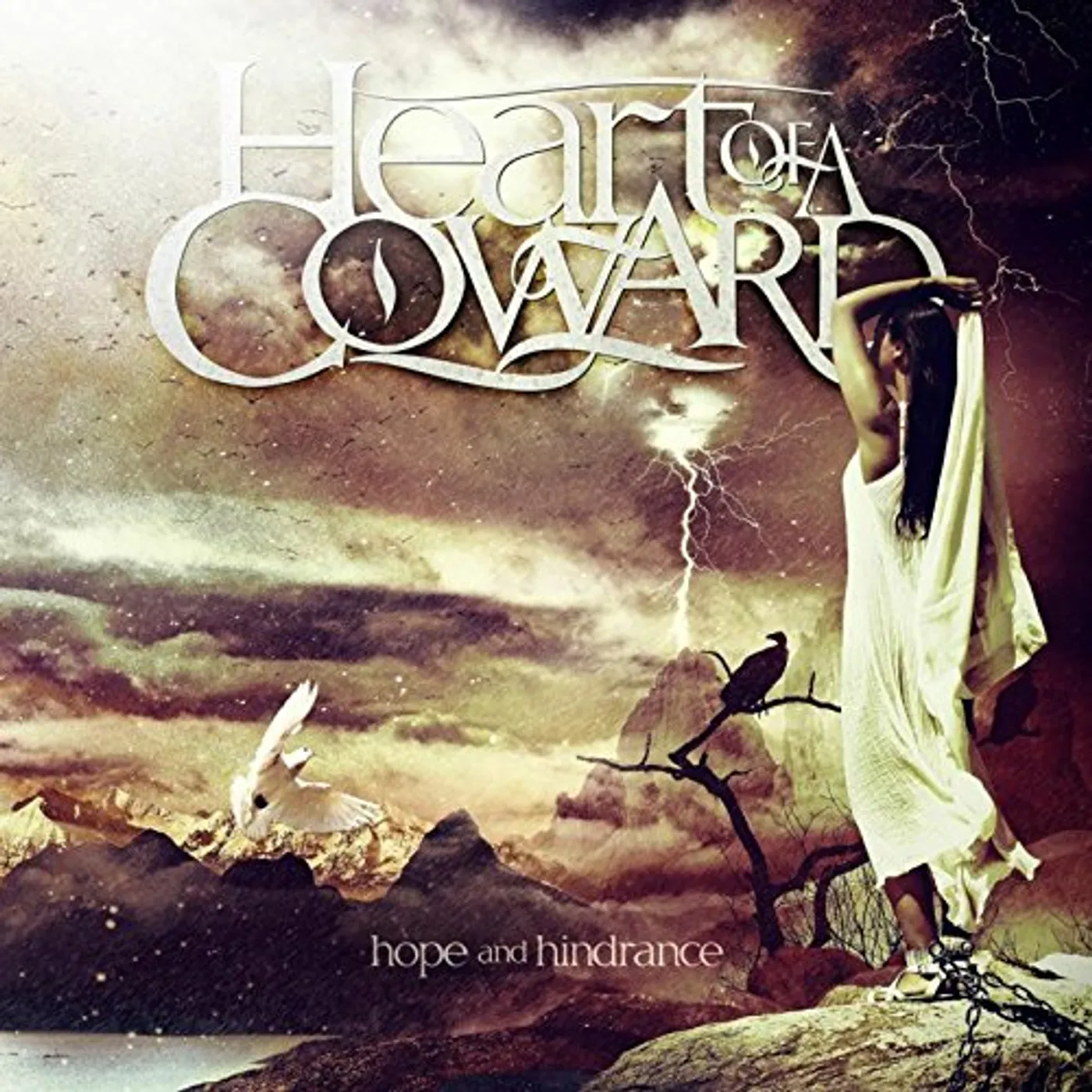 Heart Of A Coward Hope And Hindrance Vinyl Record