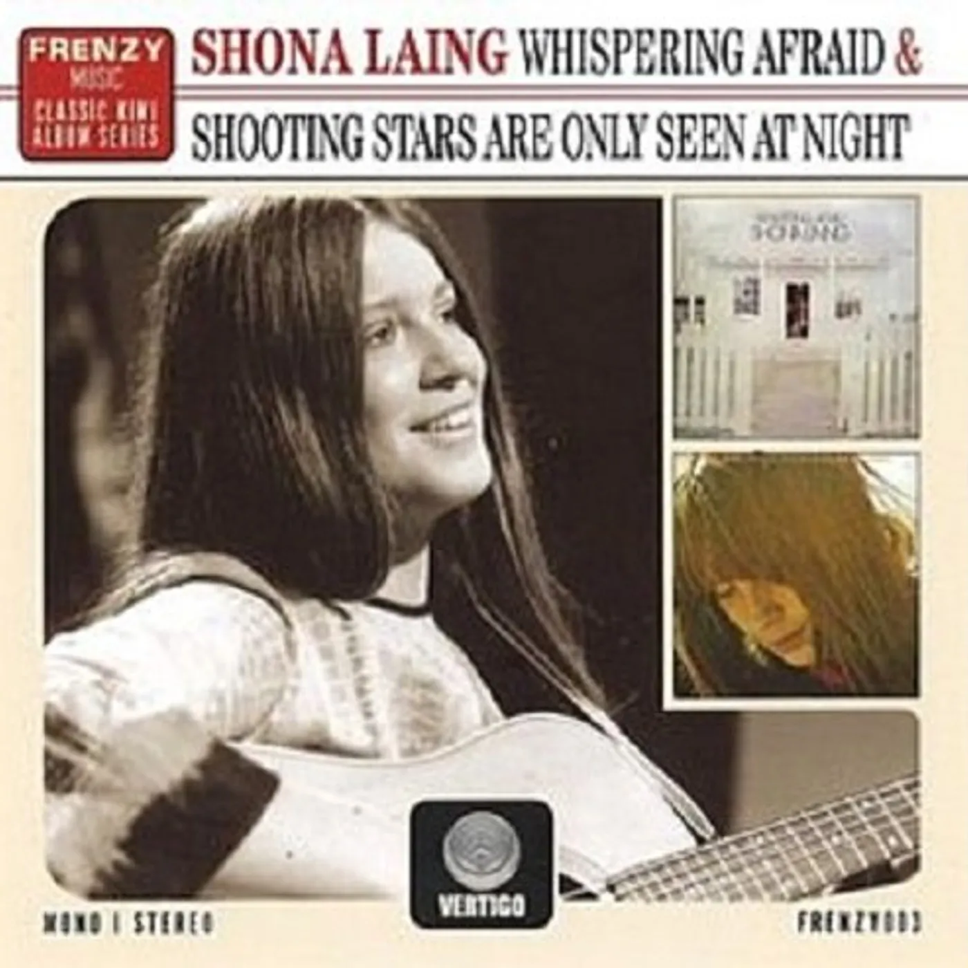 Shona Laing WHISPERING AFRAID & SHOOTING STARS ARE ONLY SEEN CD