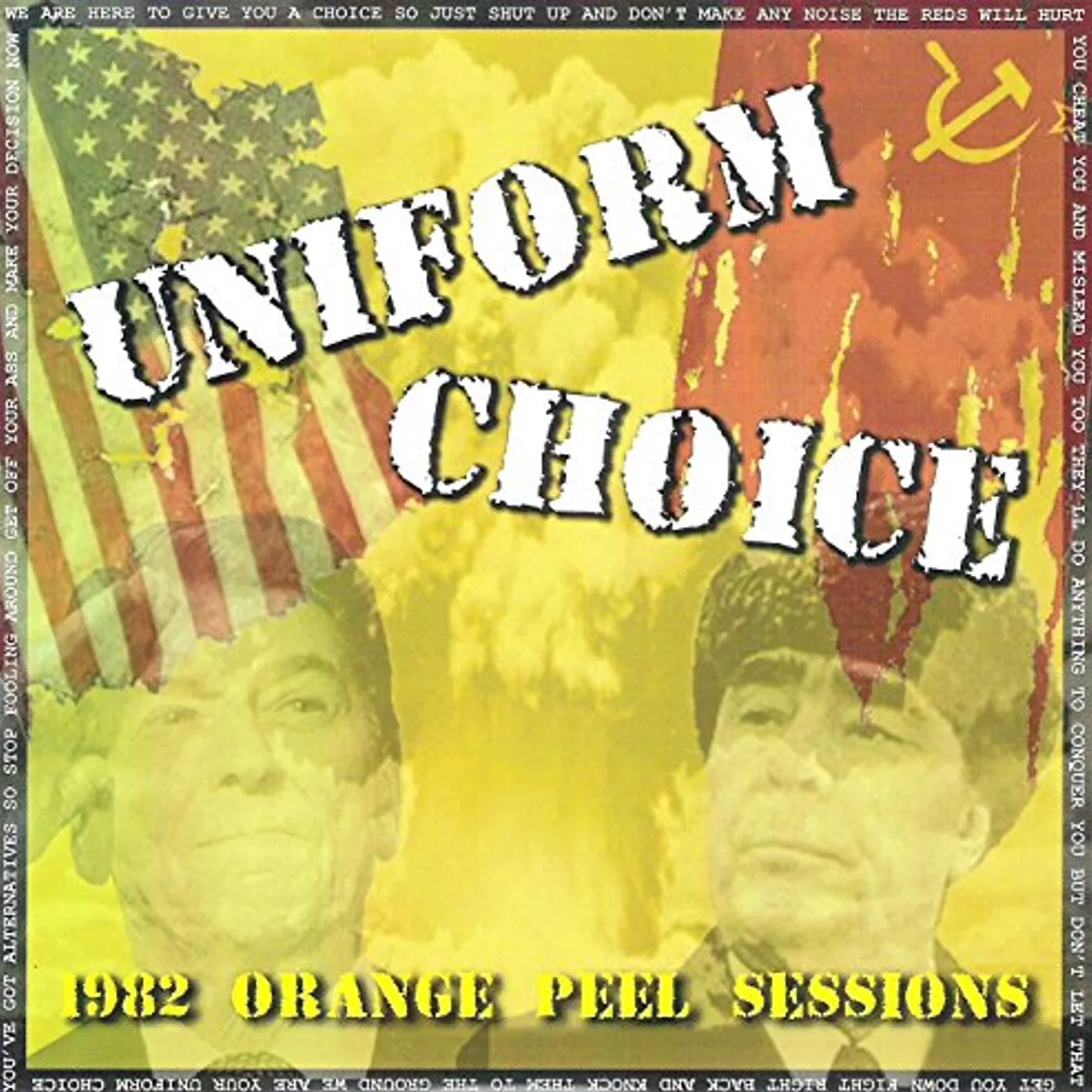 Uniform Choice ORANGE PEEL Vinyl Record