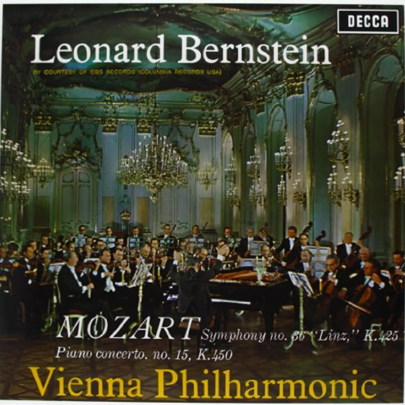 Bernstein PIANO CONCERTO / SYMPHONY Vinyl Record