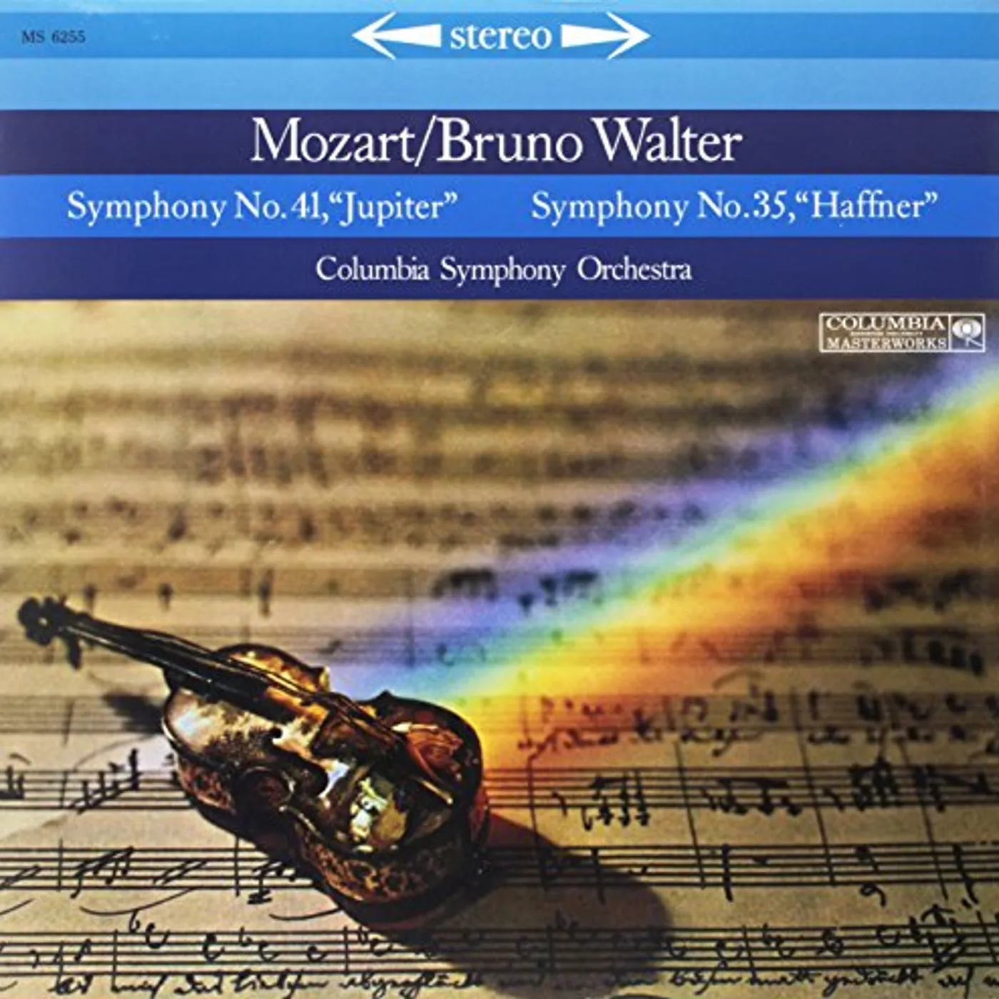 Bruno Walter SYMPHONIES 35 & 41 Vinyl Record
