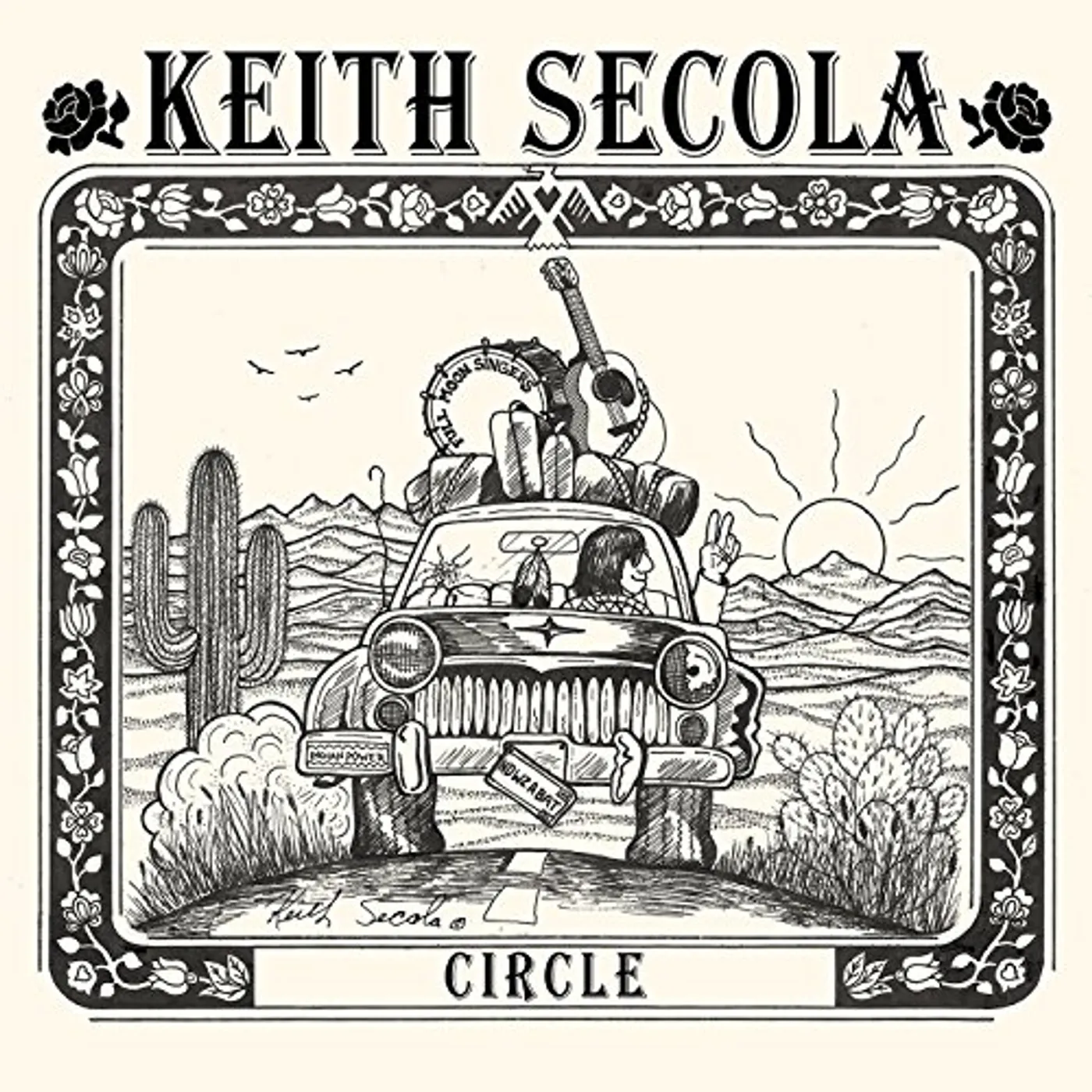 Keith Secola CIRCLE (25TH ANNIVERSARY) Vinyl Record