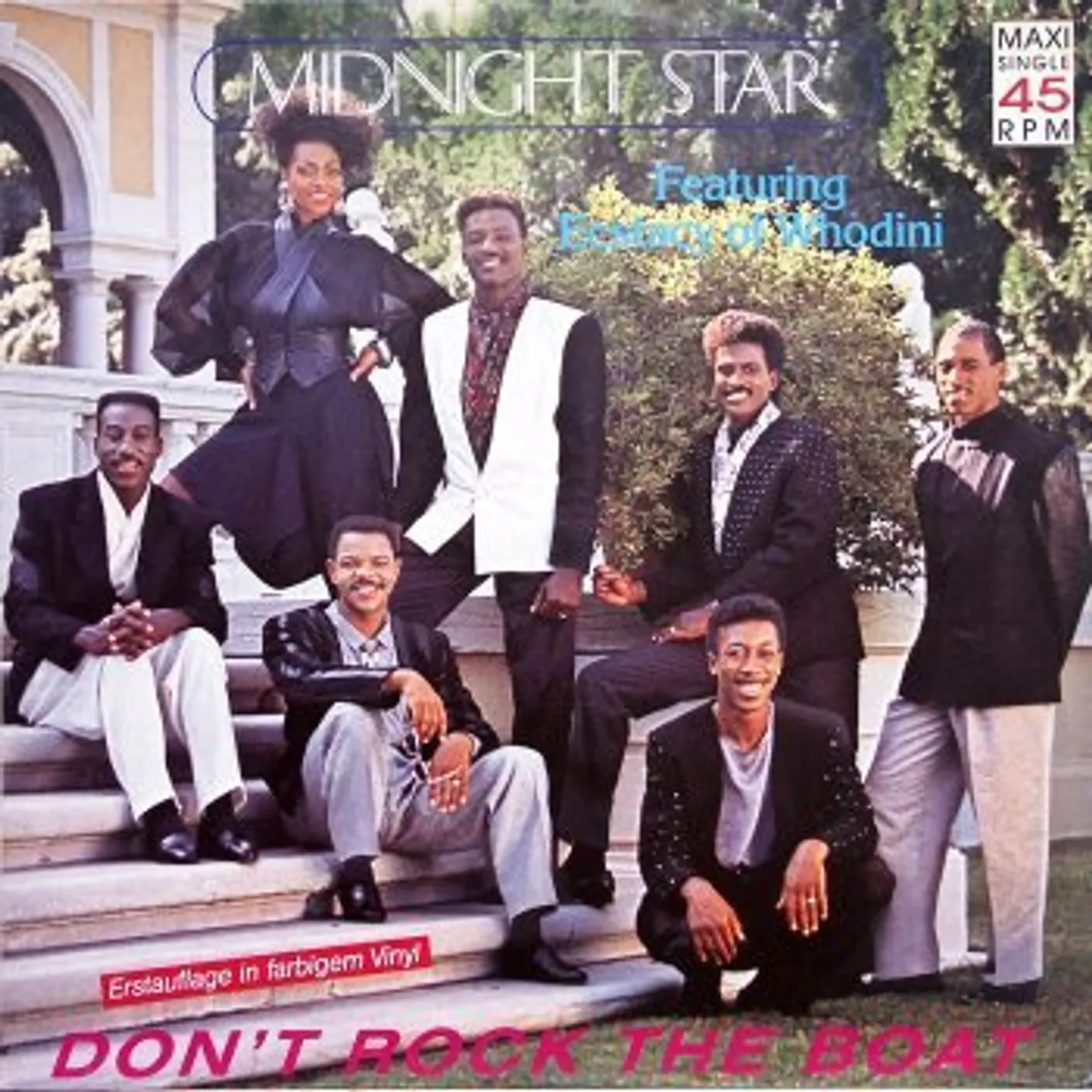 Midnight Star DONT ROCK THE BOAT / SNAKE IN THE GRASS Vinyl Record
