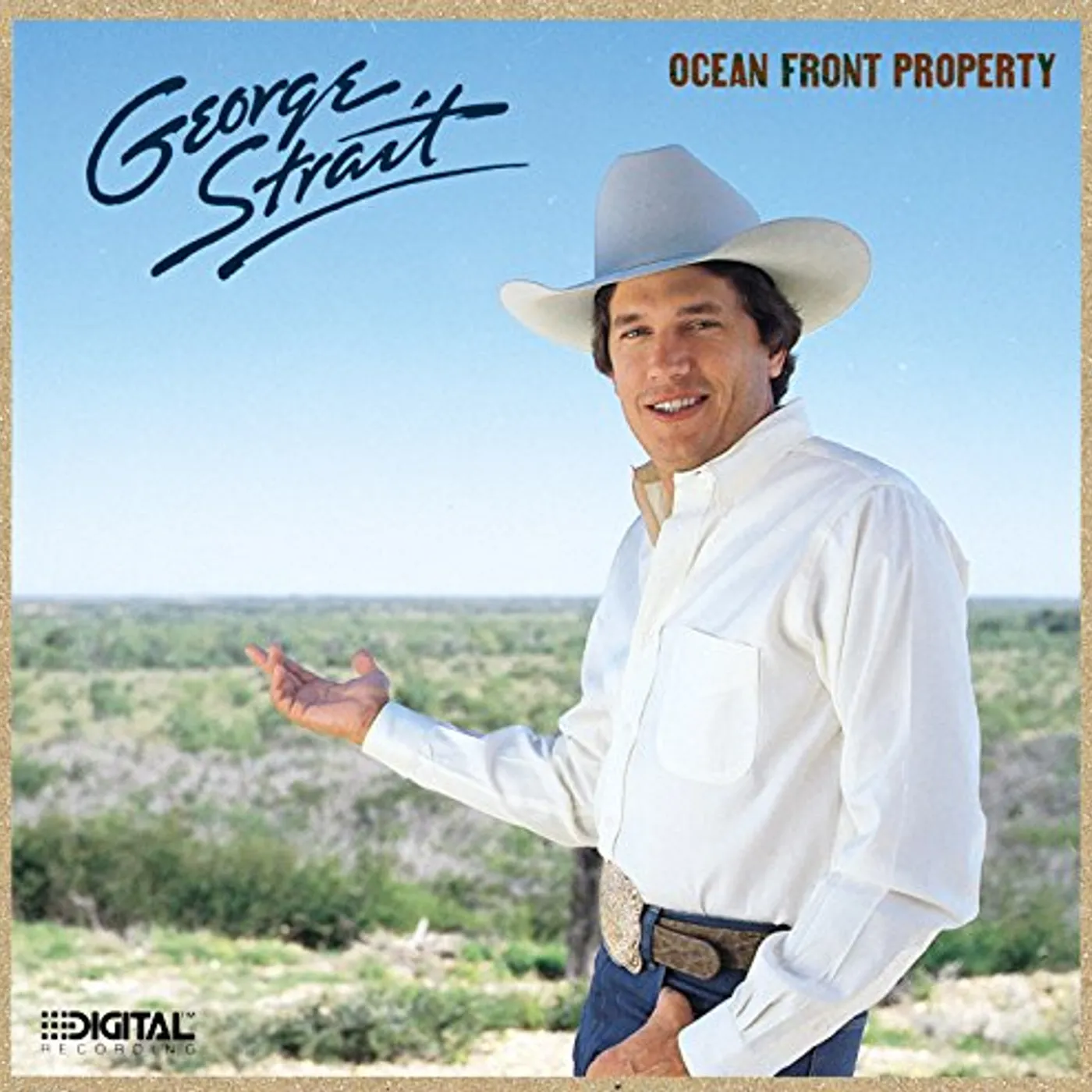 George Strait Ocean Front Property Vinyl Record
