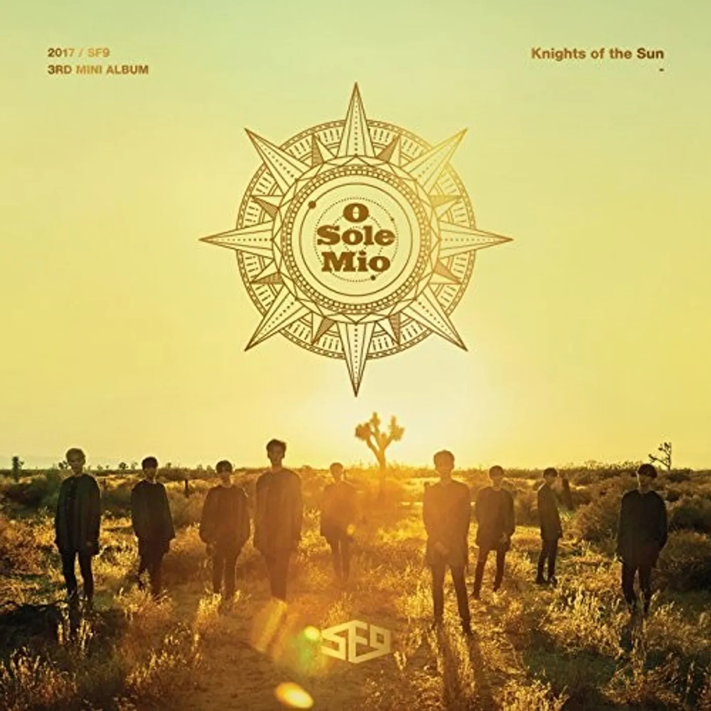 SF9 KNIGHTS OF THE SUN CD