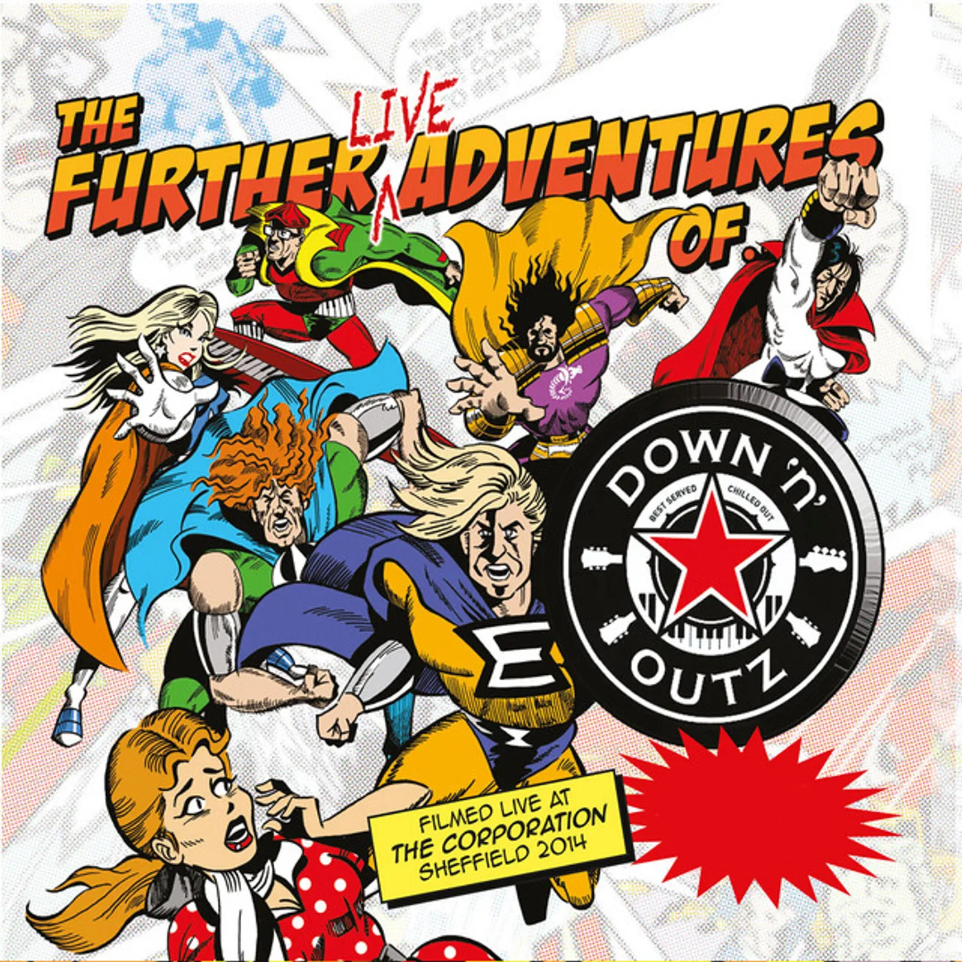 Down 'n' Outz FURTHER LIVE ADVENTURES OF (2CD/DVD) CD