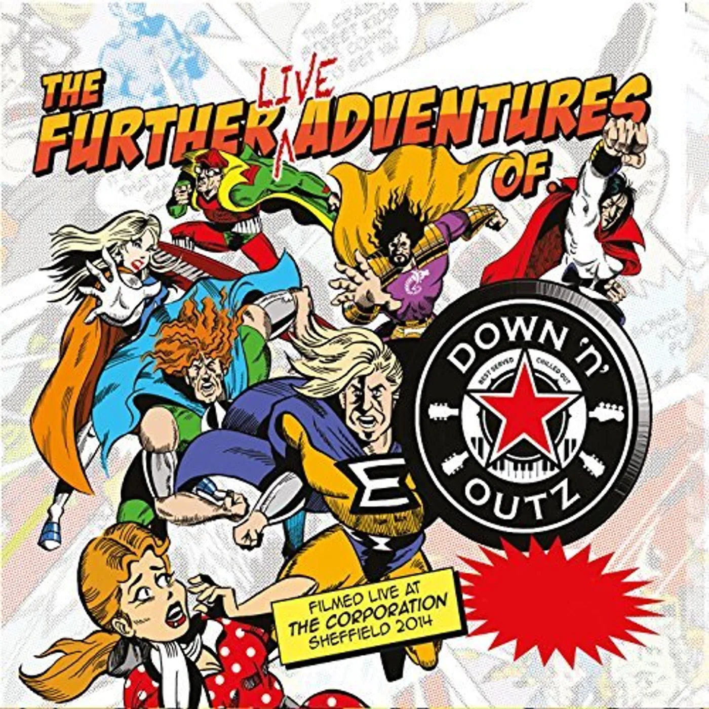 Down 'n' Outz FURTHER LIVE ADVENTURES OF (2CD/DVD) CD