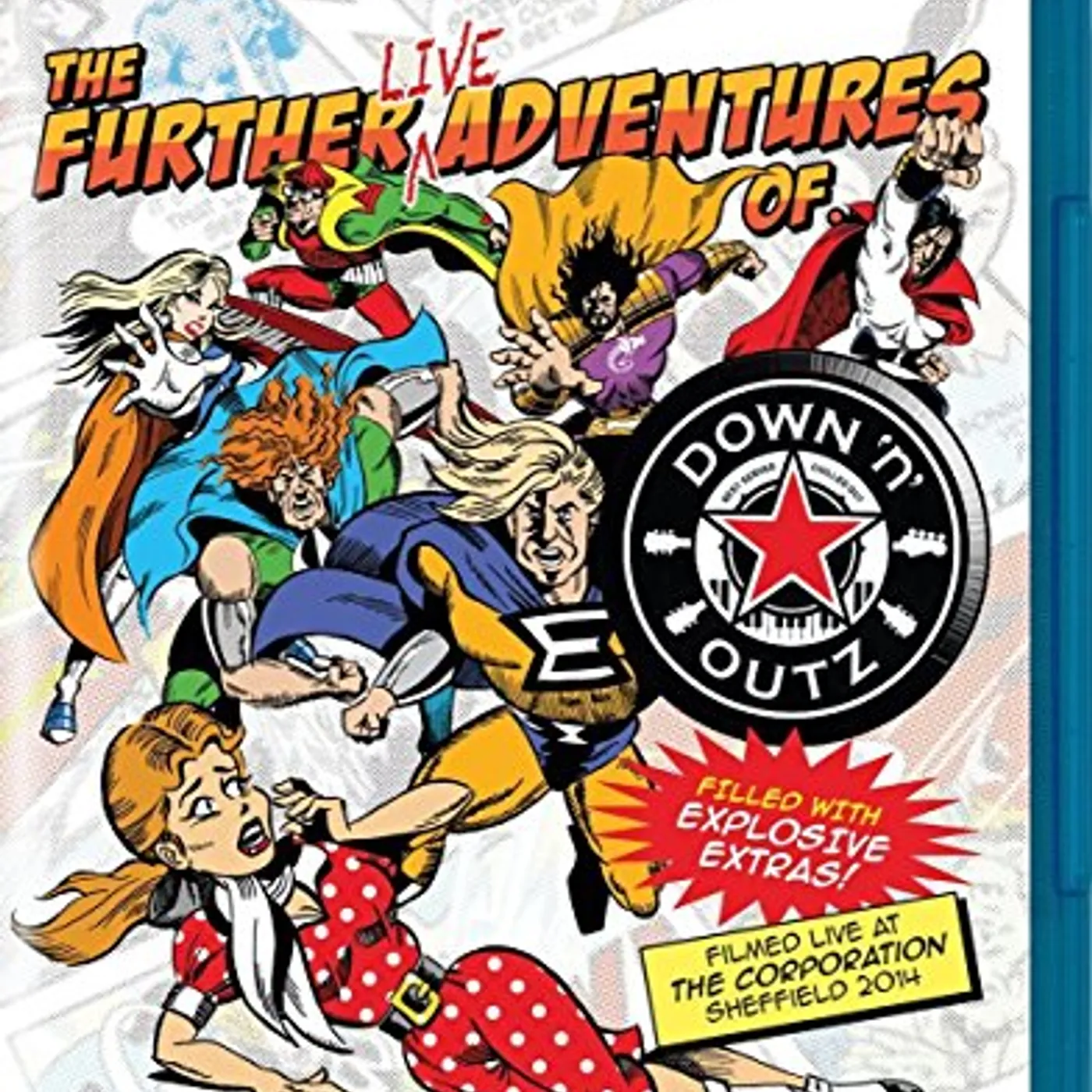 Down 'n' Outz FURTHER LIVE ADVENTURES OF Blu-ray