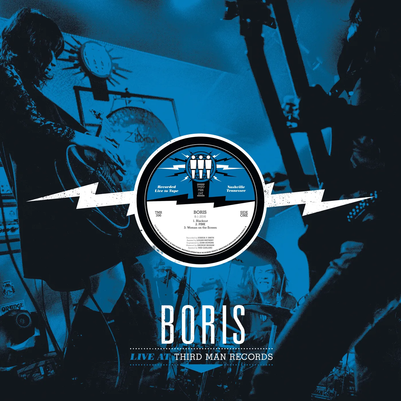 Boris LIVE AT THIRD MAN Vinyl Record
