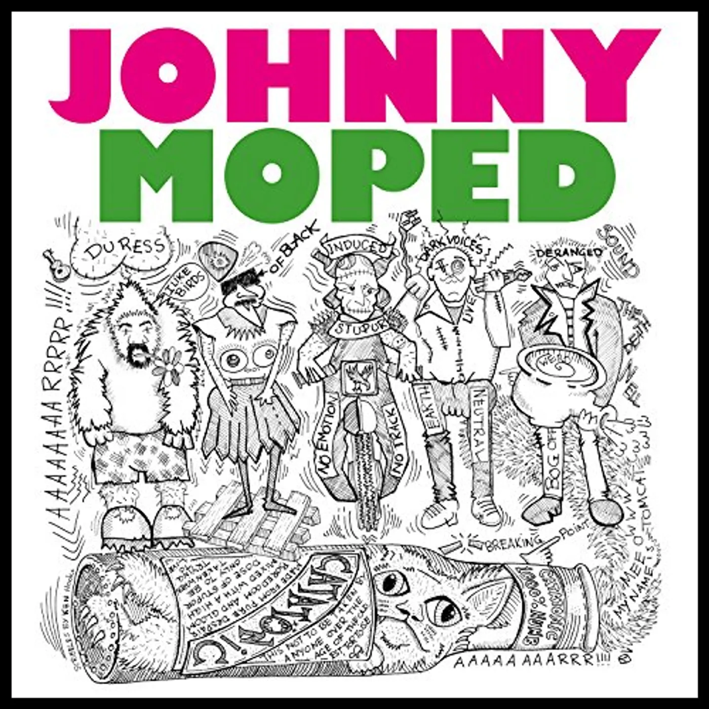 Johnny Moped Catatonic Vinyl Record