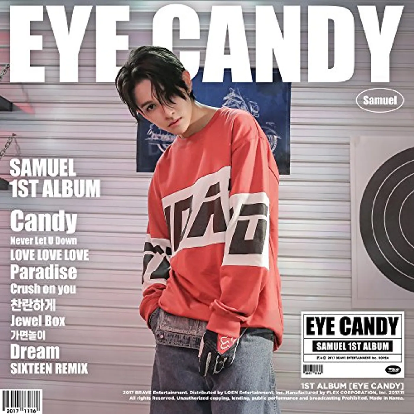 Samuel EYE CANDY CD