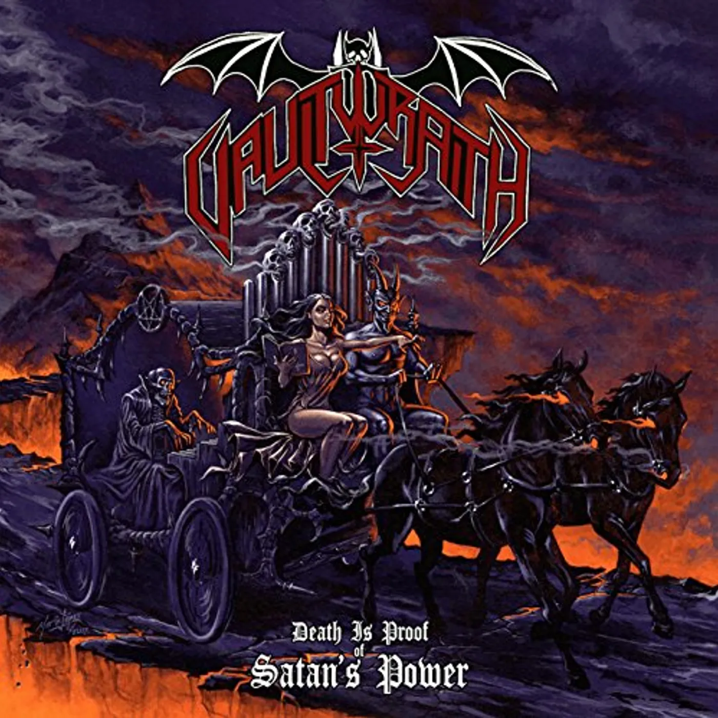 Vaultwraith Death Is Proof of Satan's Power Vinyl Record