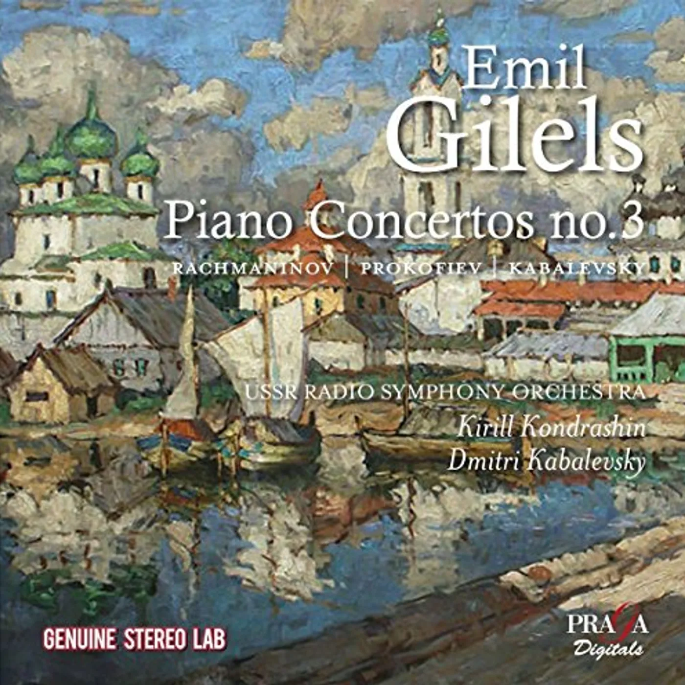 EMIL GILELS PLAYS RUSSIAN PIANO CONCERTOS CD