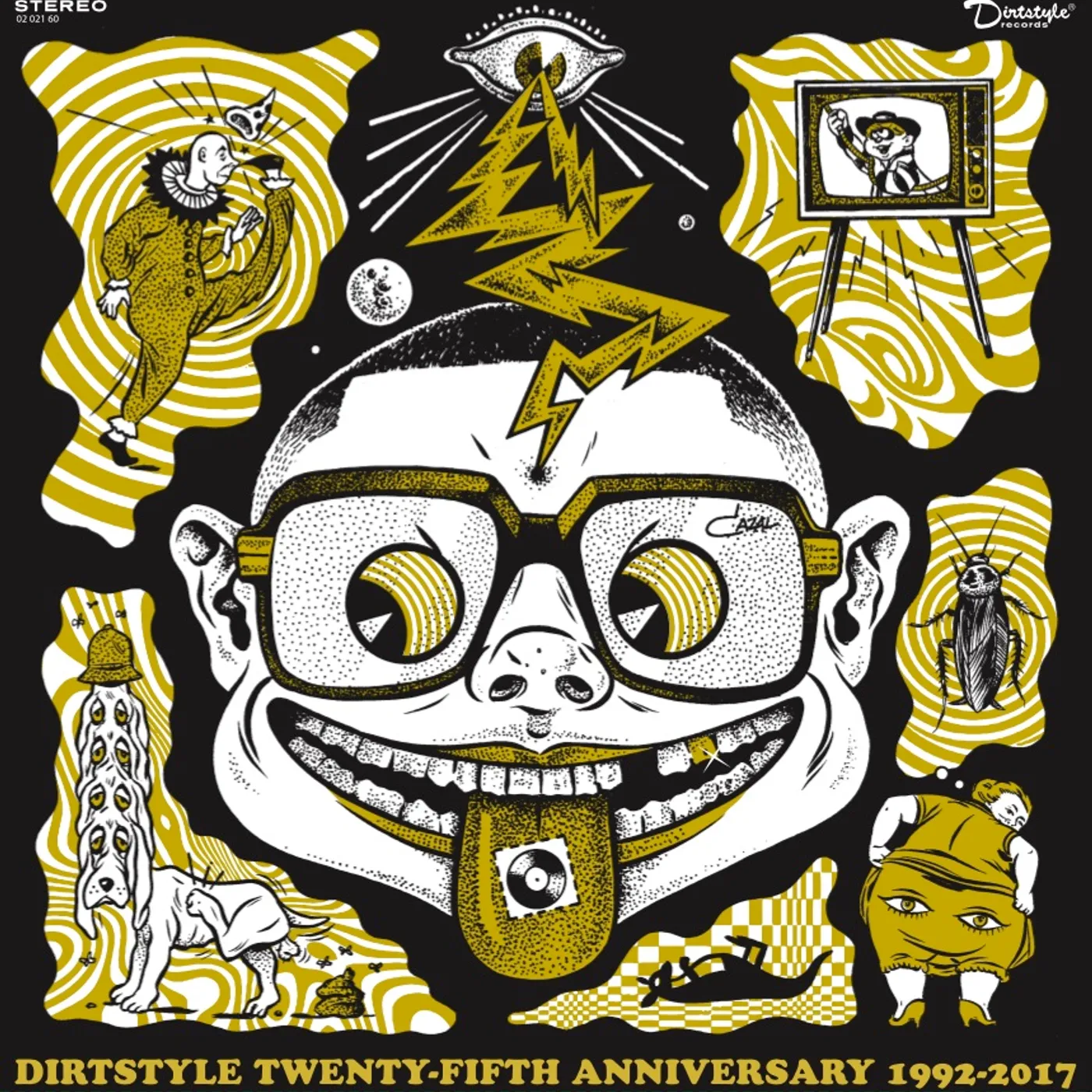 DJ Qbert DIRTSTYLE 25TH ANNIVERSARY Vinyl Record