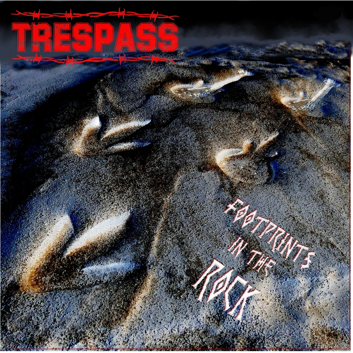 Trespass FOOTPRINTS IN THE ROCK Vinyl Record