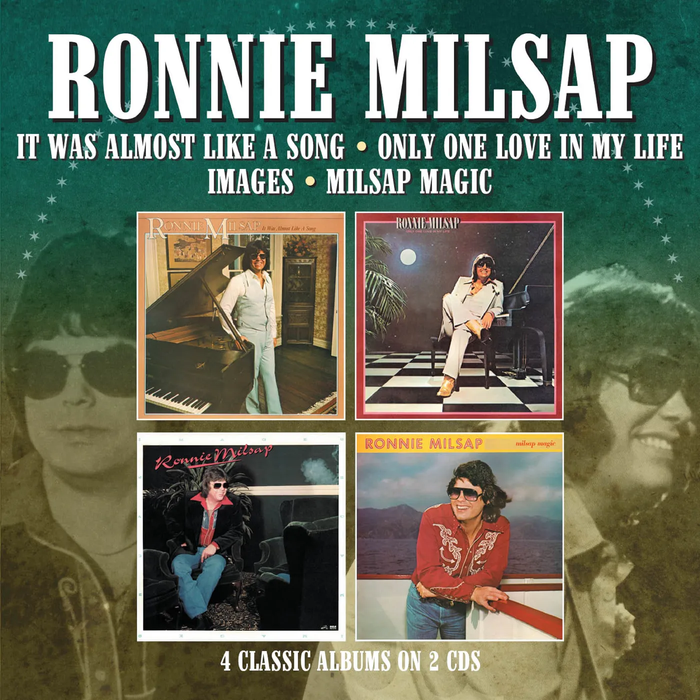 Ronnie Milsap IT WAS ALMOST LIKE A SONG / ONLY ONE LOVE IN MY CD