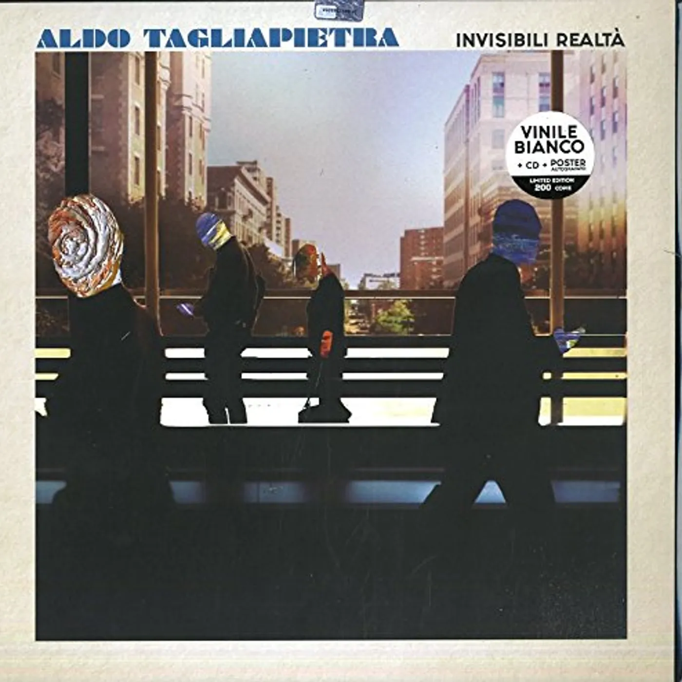 Aldo Tagliapietra INVISIBILI REALTA Vinyl Record