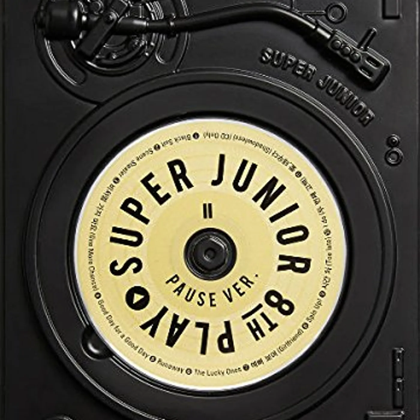 SUPER JUNIOR VOL 8 (PLAY) PAUSE VERSION CD