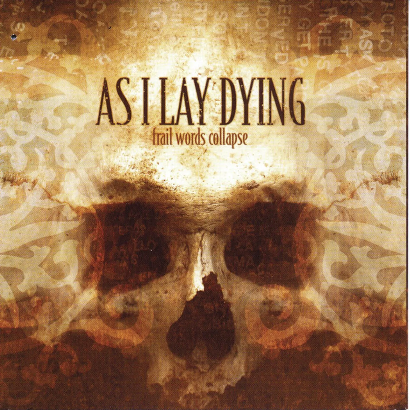 As I Lay Dying Frail Words Collapse Vinyl Record