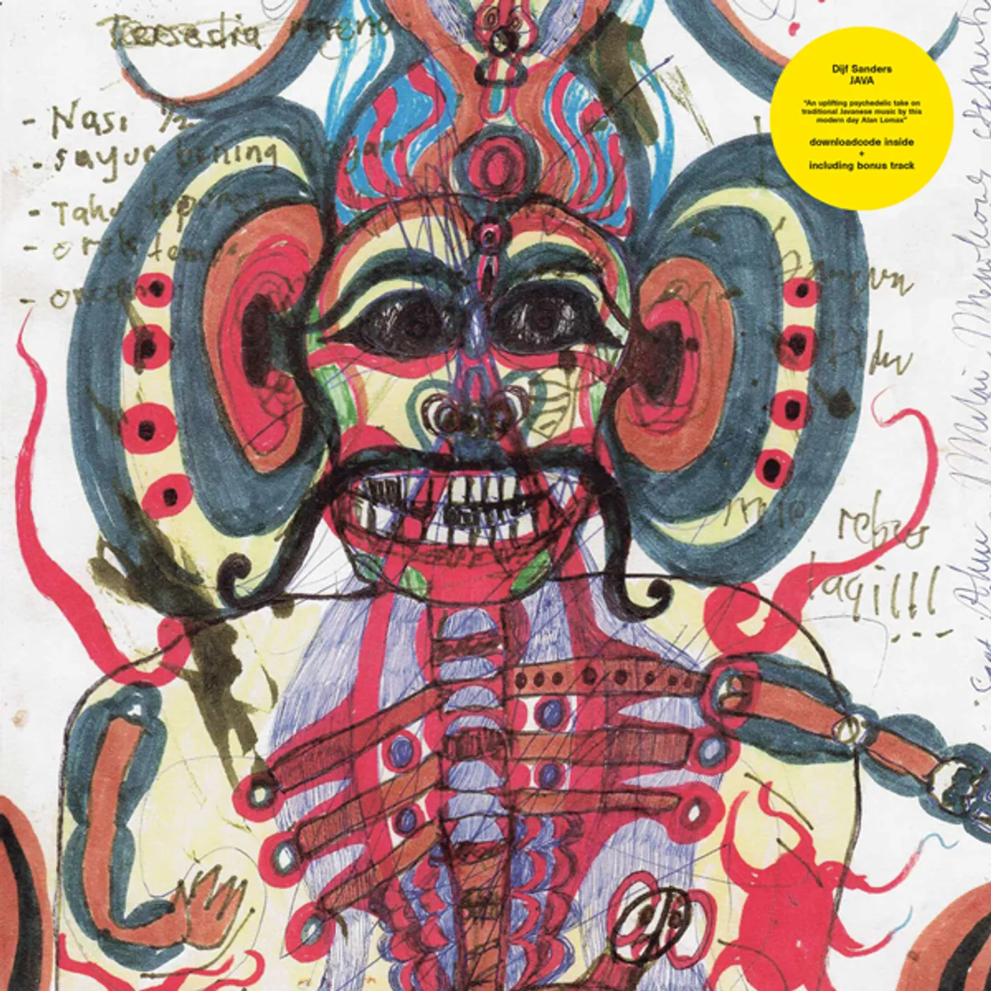 Dijf Sanders Java Vinyl Record