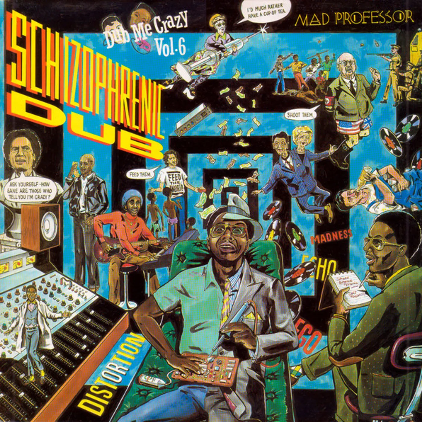 Mad Professor SCHIZOPHRENIC DUB - DUB ME CRAZY 6 Vinyl Record