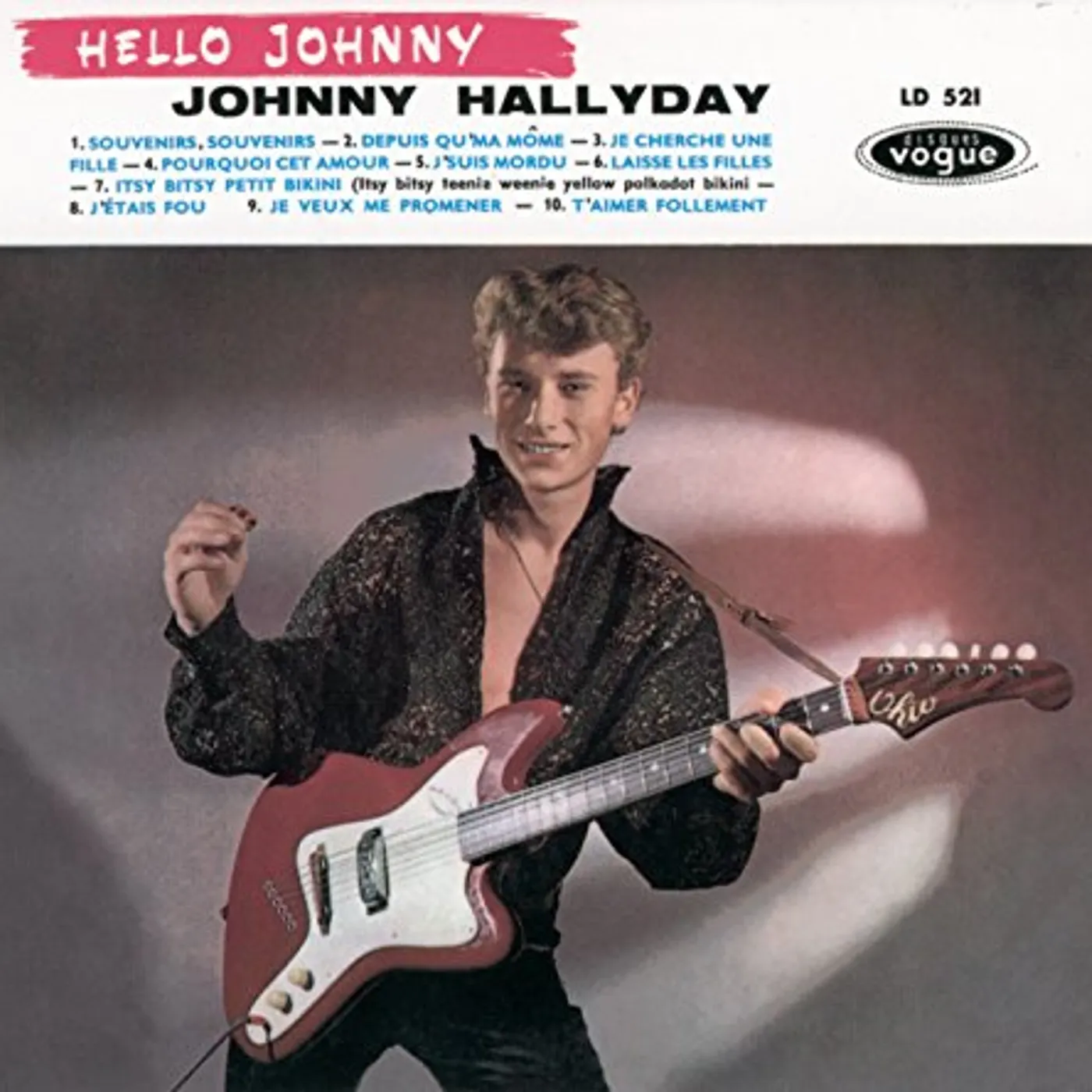 Johnny Hallyday Hello Johnny Vinyl Record