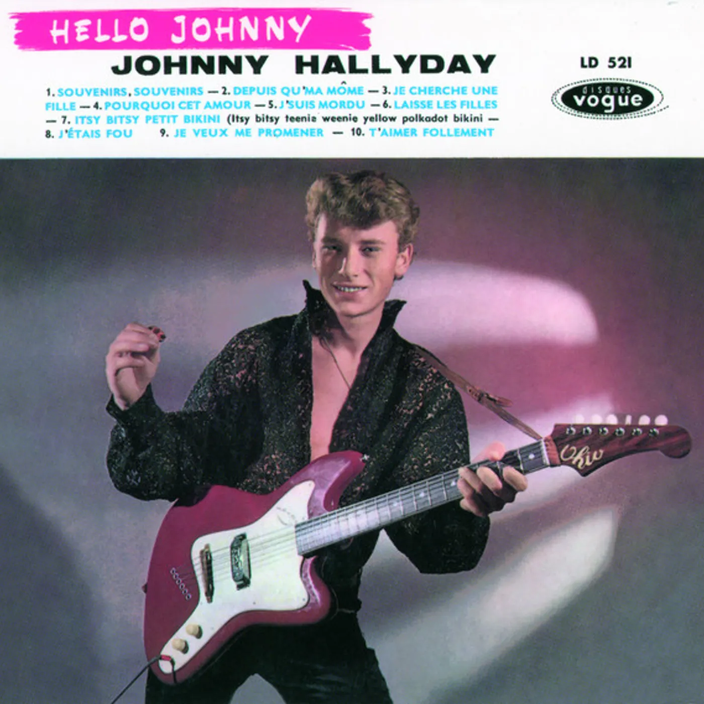 Johnny Hallyday Hello Johnny Vinyl Record