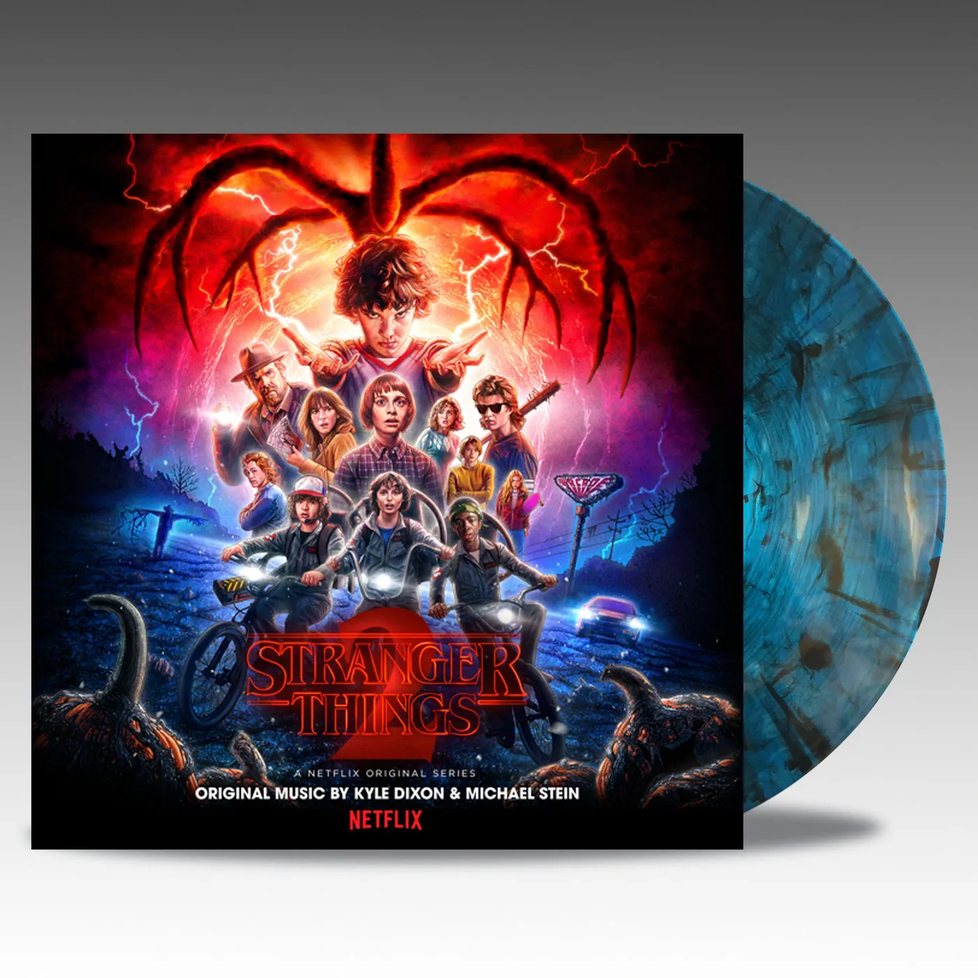Kyle Dixon STRANGER THINGS 2 - Original Soundtrack Deluxe Edition Colored Double Vinyl Record