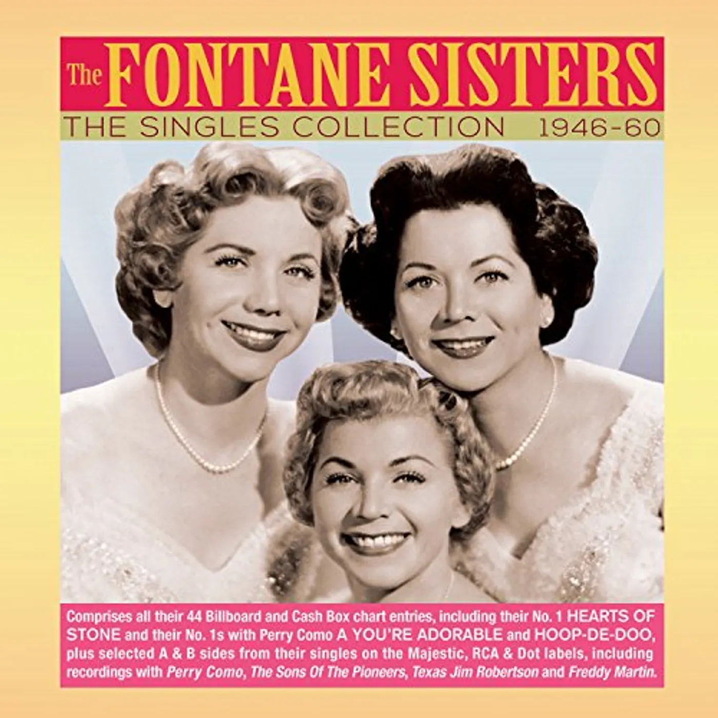 The Fontane Sisters SINGLES COLLECTION 1946-60 CD