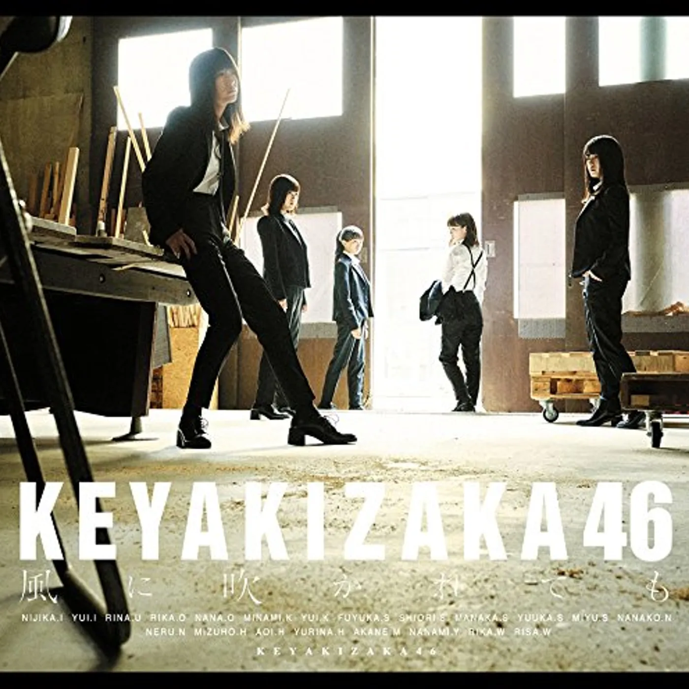 Keyakizaka46 KAZE NI FUKARETEMO: TYPE C CD