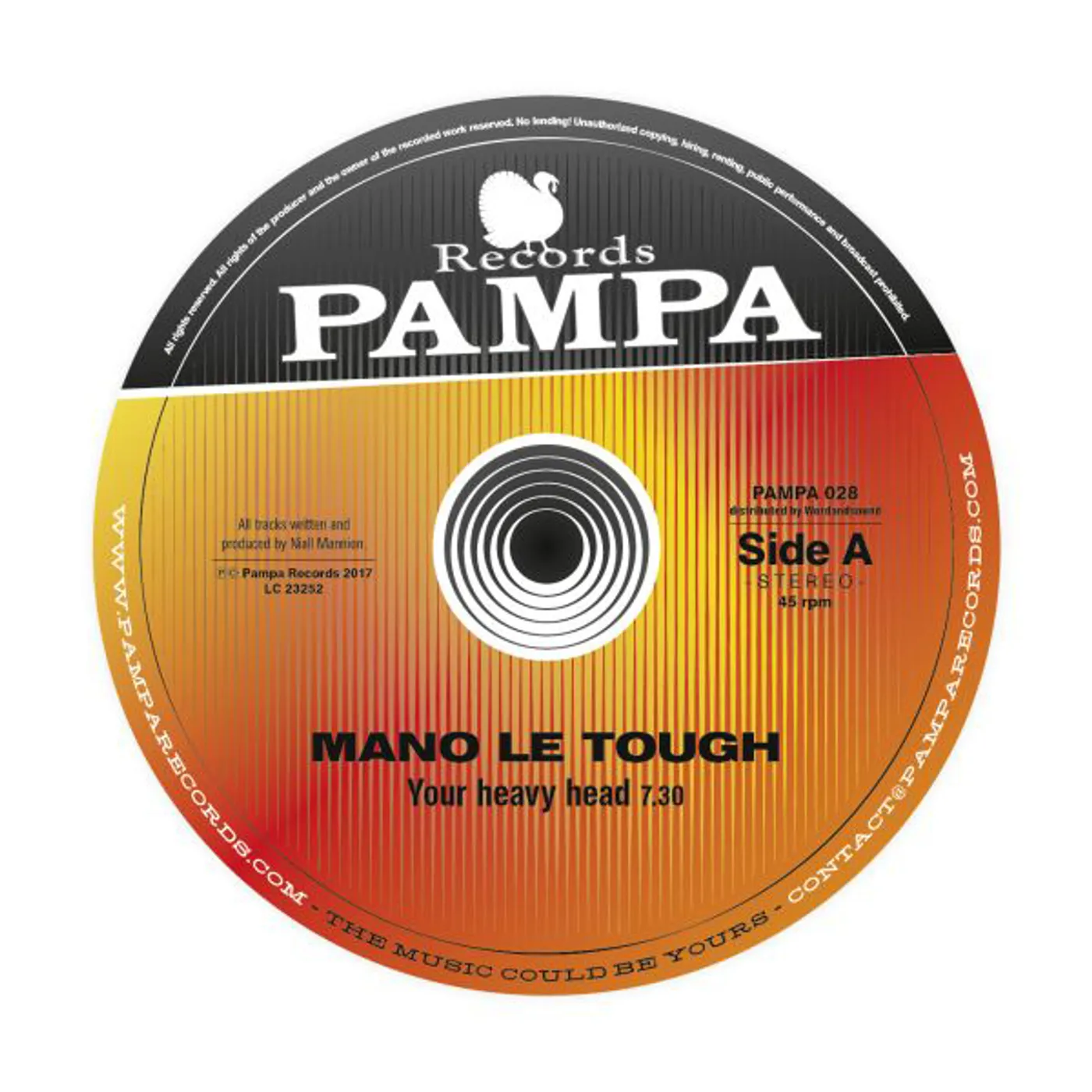 Mano Le Tough AHSURE Vinyl Record
