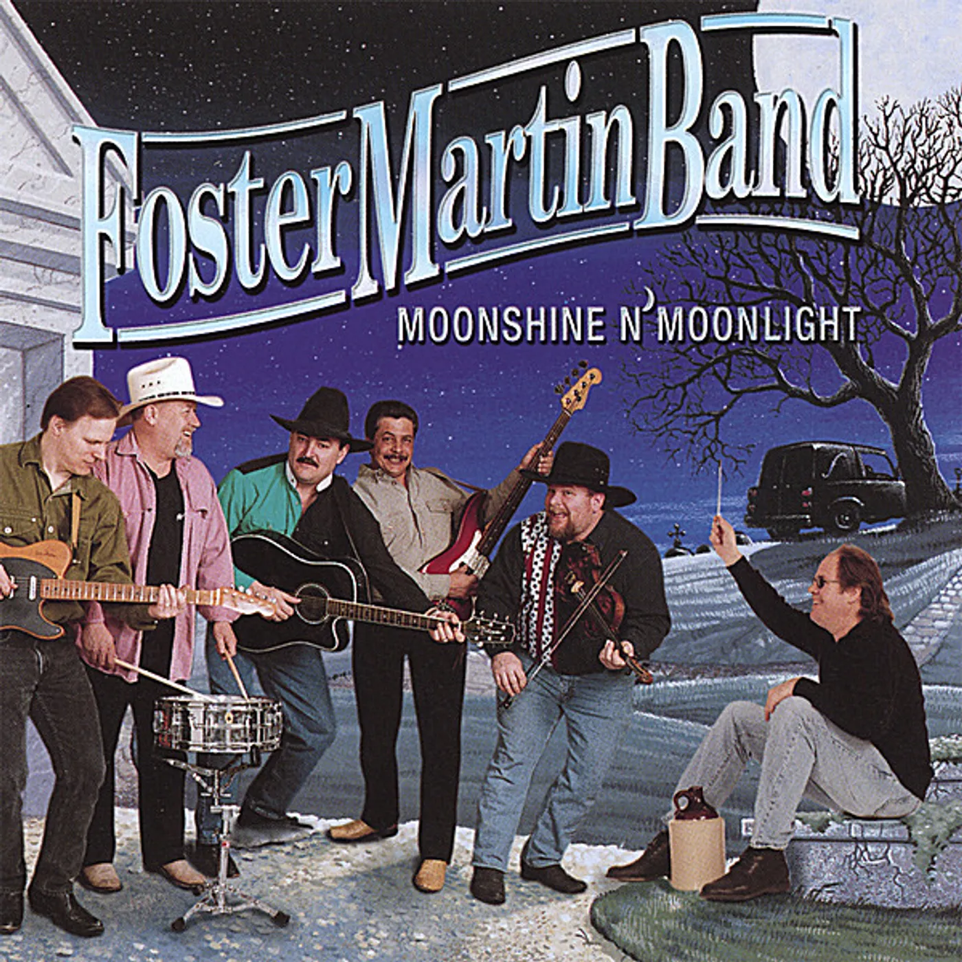 Foster Martin Band MOONSHINE & MOONLIGHT CD
