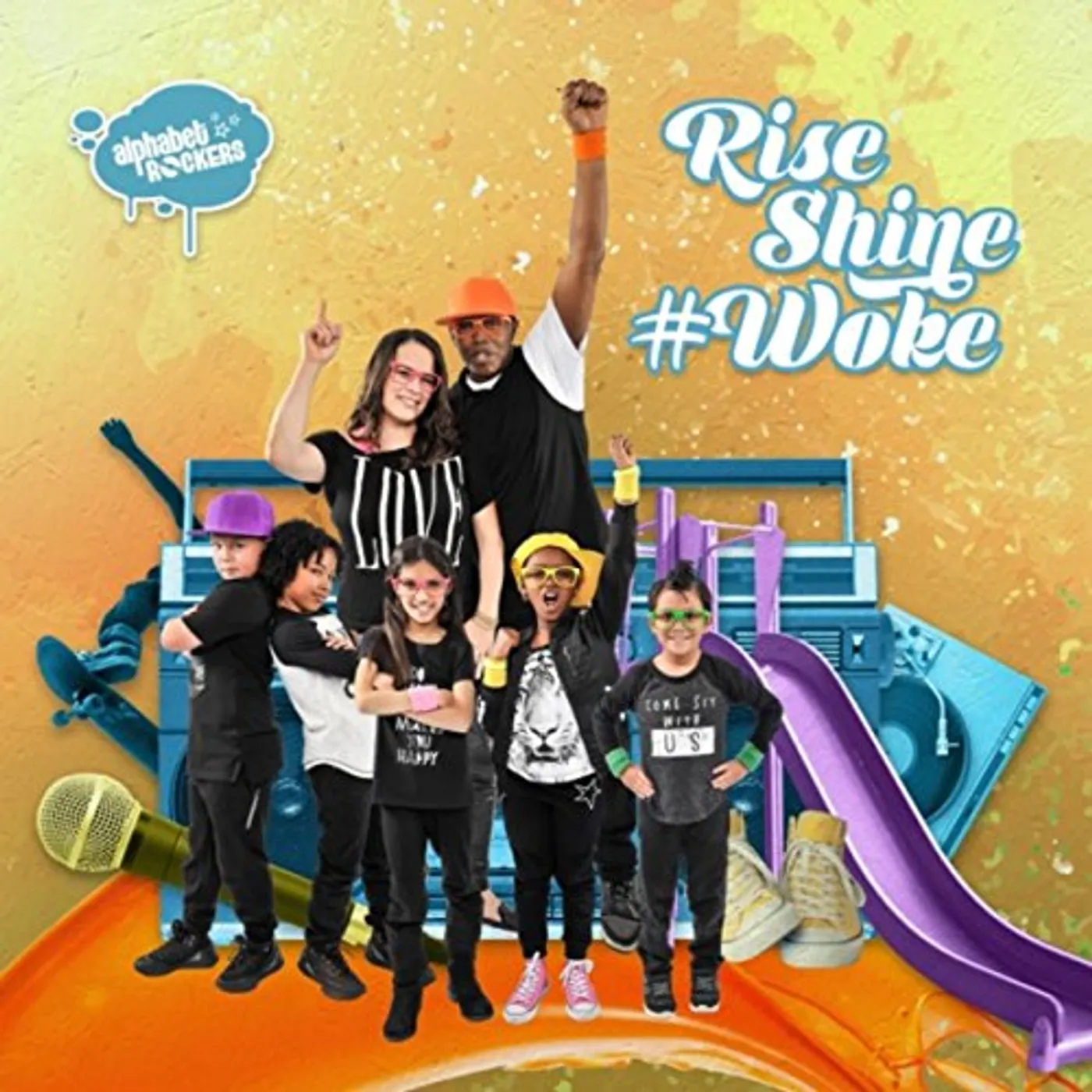 Alphabet Rockers RISE SHINE #WOKE CD