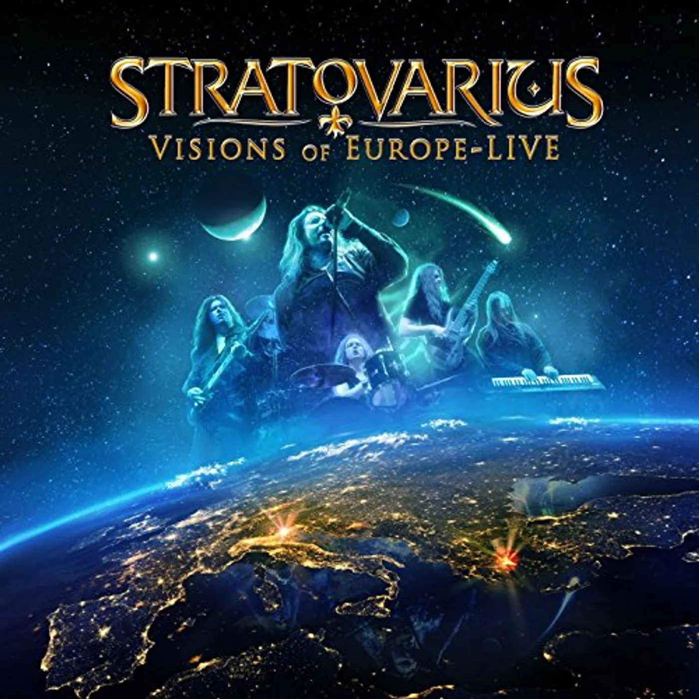Stratovarius VISIONS OF EUROPE (LIVE) (GATEFOLD) Vinyl Record
